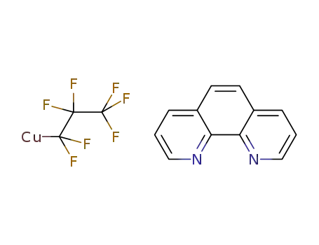(1,10-phenanthroline)(perfluoropropyl)copper(l)