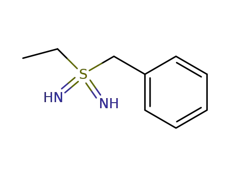 Molecular Structure of 30223-23-5 (Benzene, [(S-ethylsulfonodiimidoyl)methyl]-)