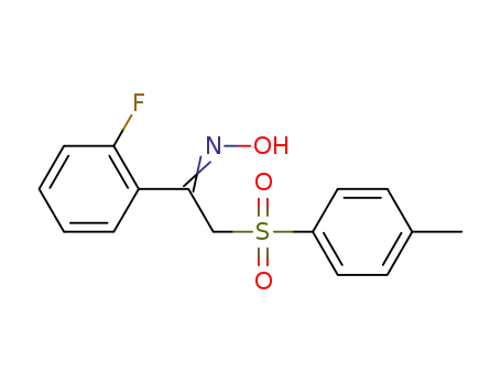 1-(2-fluorophenyl)-2-tosylethanone oxime