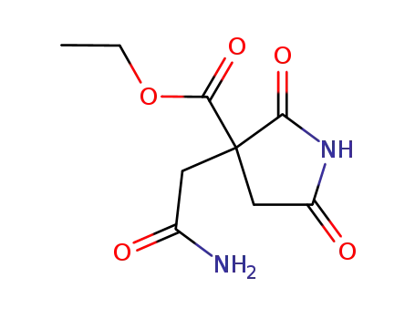 3-carbamoylmethyl-2,5-dioxo-pyrrolidine-3-carboxylic acid ethyl ester