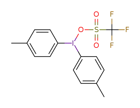 bis(4-methylphenyl)(trifluoromethanesulfonato)-λ3-iodane