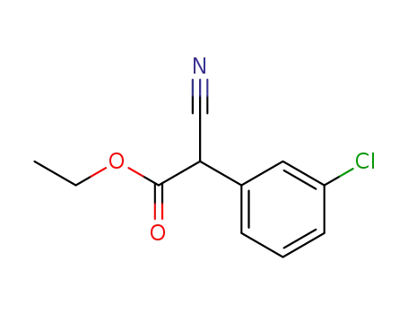 ethyl α-(3-chlorophenyl)-α-cyanoacetate