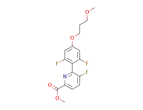 methyl 6-(2,6-difluoro-4-(3-methoxypropoxy)phenyl)-5-fluoropicolinate