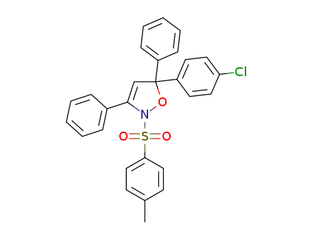 5-(4-chlorophenyl)-3,5-diphenyl-2-tosyl-2,5-dihydroisoxazole
