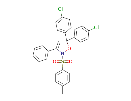 5,5-Bis(4-chlorophenyl)-3-phenyl-2-tosyl-2,5-dihydroisoxazole