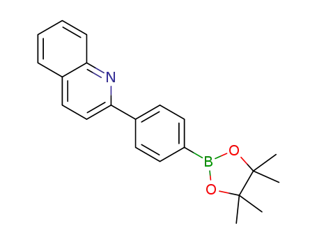 2-(4-(4,4,5,5-tetramethyl-1,3,2-dioxaborolan-2-yl)phenyl)quinoline