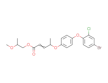 2-Methoxypropyl 4-[4-(4-bromo-2-chlorophenoxy)phenoxy](2)-pentenoate