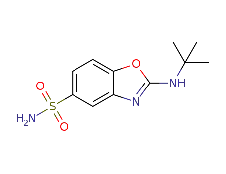 2-(tert-butylamino)benzo[d]oxazole-5-sulfonamide