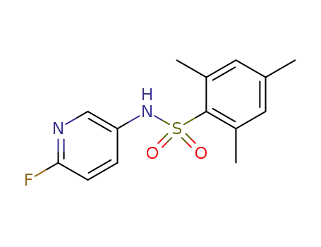 N-(6-fluoro-pyridin-3-yl)-2,4,6-trimethyl-benzenesulfonamide