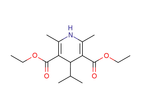 2,6-Dimethyl-4-isopropyl-1,4-dihydro-3,5-pyridinedicarboxylic acid diethyl ester