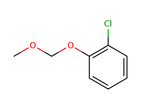 Molecular Structure of 27701-22-0 (1-Chloro-2-(methoxymethoxy)benzene)