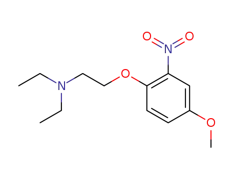 N,N-diethyl-2-(4-methoxy-2-nitrophenoxy)ethanamine