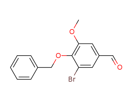 Benzaldehyde,3-bromo-5-methoxy-4-(phenylmethoxy)-
