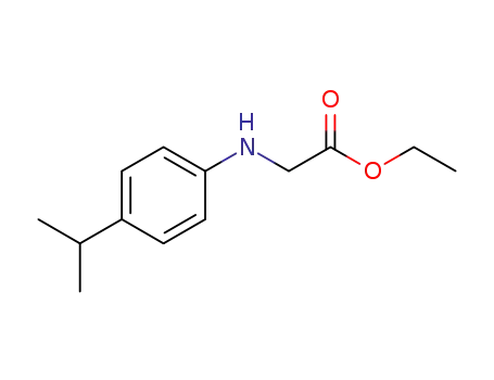ethyl 2-((4-isopropylphenyl)amino)acetate