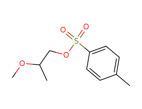 Molecular Structure of 99861-96-8 (1-Propanol, 2-methoxy-, 4-methylbenzenesulfonate)