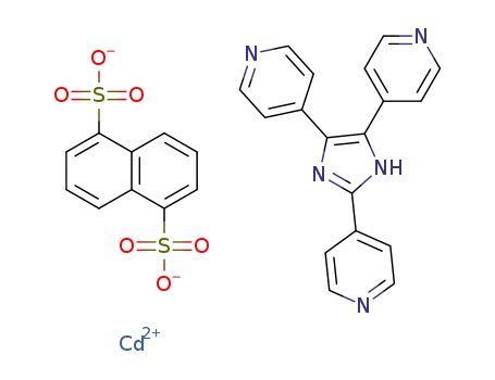 [Cd(2,4,5-tris(pyridin-4-yl)imidazole)(naphthalene-1,5-disulfonate)]n