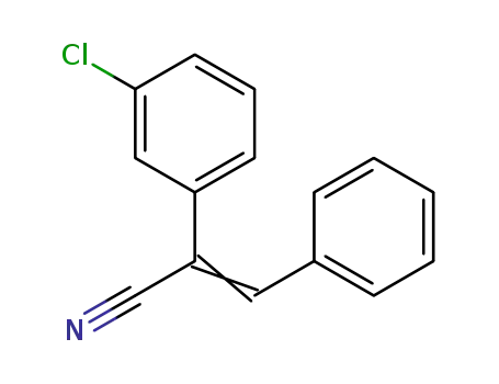 2-(3-chlorophenyl)-3-phenylacrylonitrile