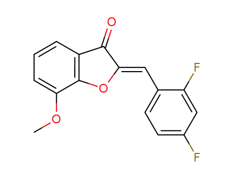 (Z)-2-(2,4-difluorobenzylidene)-7-methoxybenzofuran-3(2H)-one