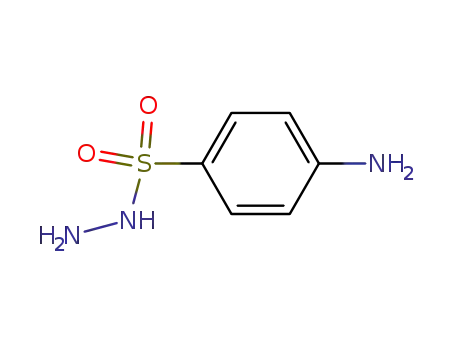 Molecular Structure of 5450-86-2 (4-aminobenzenesulfonohydrazide)
