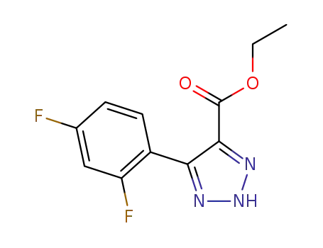 ethyl 5-(2,4-difluoro-phenyl)-2H-[1,2,3]triazole-4-carboxylate
