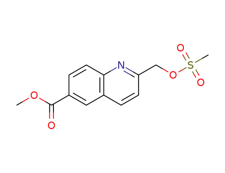 methyl 2-(((methylsulfonyl)oxy)methyl)quinoline-6-carboxylate