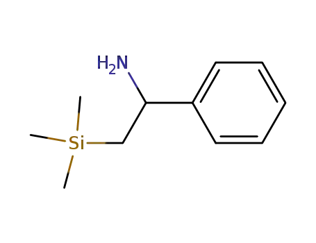 1-phenyl-2-(trimethylsilyl)ethanamine