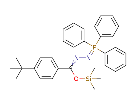 O-trimethylsilyl-N-(triphenylphosphinimino)-4-(t-butyl)benzohydrazide
