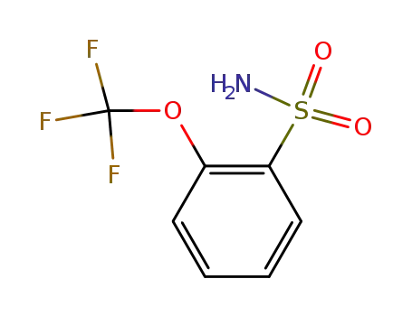 Molecular Structure of 37526-59-3 (2-(TRIFLUOROMETHOXY)BENZENESULFONAMIDE)