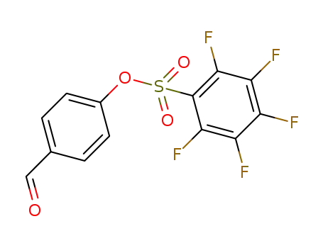 4-formylphenyl 2,3,4,5,6-pentafluorobenzenesulfonate