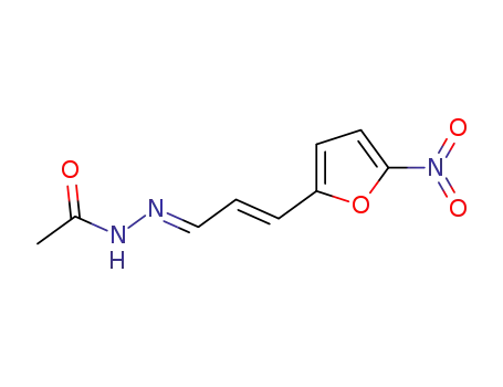 N'-((1E,2E)-3-(5-nitrofuran-2-yl)allylidene)acetohydrazide