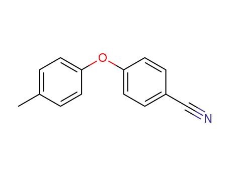 Molecular Structure of 37563-42-1 (4-(P-TOLYLOXY)BENZONITRILE)
