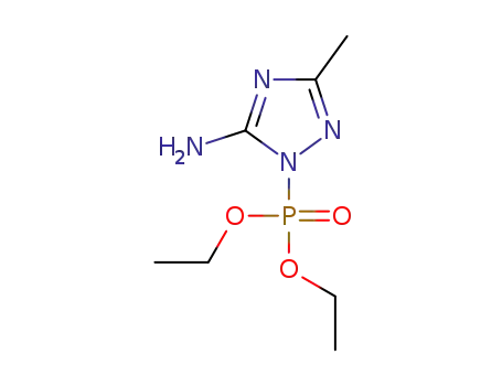 5-amino-3-methyl[1,2,4]triazol-1-ylphosphonic acid diethyl ester