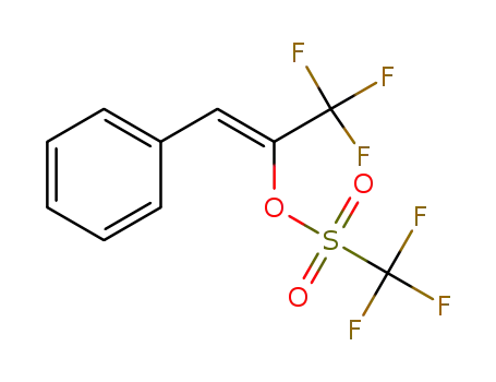 (Z)-1-phenyl-3,3,3-trifluoroprop-1-en-2-yl trifluoromethanesulfonate