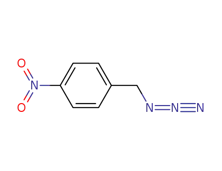 Molecular Structure of 17271-88-4 (4-Nitrobenzyl azide)