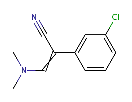 3-(dimethylamino)-2-(3-chlorophenyl)acrylonitrile