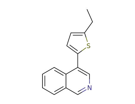 4-(5-ethylthiophen-2-yl)isoquinoline