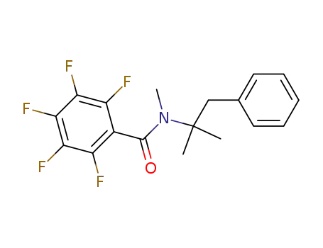 N-(1,1-Dimethyl-2-phenyl-ethyl)-2,3,4,5,6-pentafluoro-N-methyl-benzamide