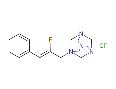 (Z)-N-(2-fluoro-3-phenylallyl)urotropinium chloride