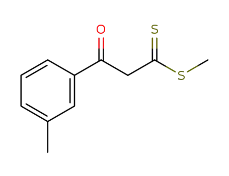 methyl 3-oxo-3-(m-tolyl)propanedithioate