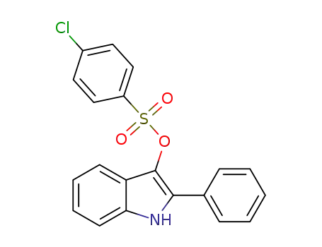 2-phenyl-1H-indol-3-yl 4-chlorobenzenesulfonate