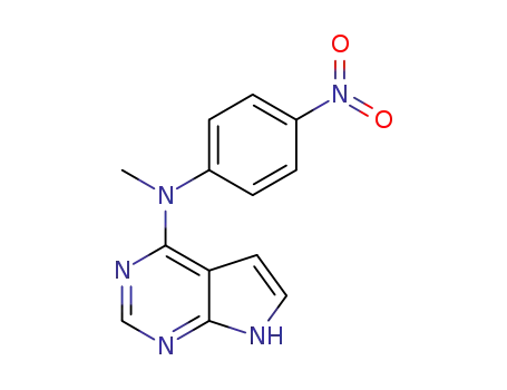 N-methyl-N-(4-nitrophenyl)-7H-pyrrolo[2,3-d]pyrimidine-4-amine