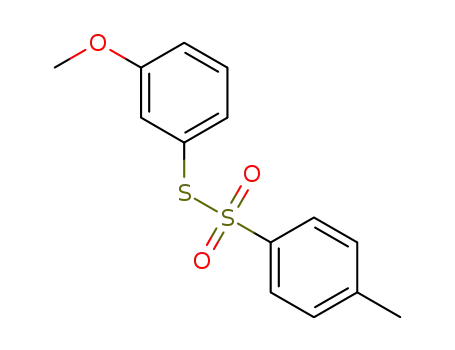 S-(3-methoxyphenyl) 4-methylbenzenesulfonothioate