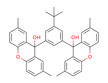 9,9'-(5-(tert-butyl)-1,3-phenylene)bis(2,7-dimethyl-9H-xanthen-9-ol)