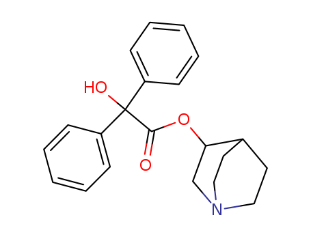 Benzeneacetic acid, a-hydroxy-a-phenyl-,1-azabicyclo[2.2.2]oct-3-yl ester