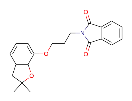 2-(3-(2,2-dimethyl-2,3-dihydrobenzofuran-7-yloxy)propyl)isoindoline-1,3-dione