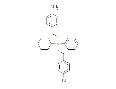 cyclohexyl(phenyl)bis(4-aminophenethyl)silane