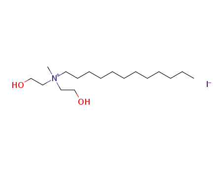 N,N-bis(2-hydroxyethyl)-N-methyldodecan-1-aminium iodide