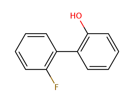 Molecular Structure of 439-80-5 (2-(2-fluorophenyl)phenol)