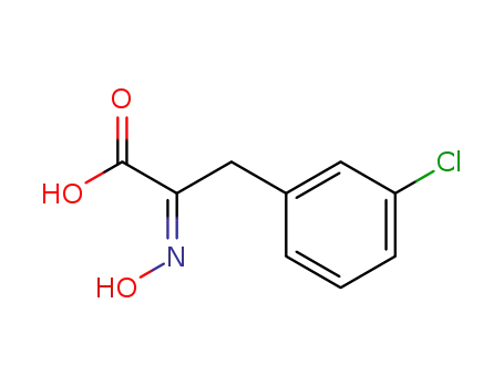 3-(3-chloro-phenyl)-2-hydroxyimino-propionic acid