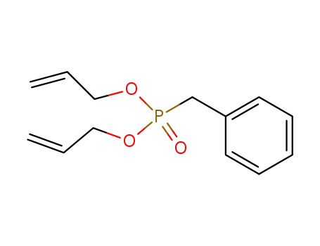 Molecular Structure of 74038-34-9 (Benzylphosphonic acid diallyl ester)